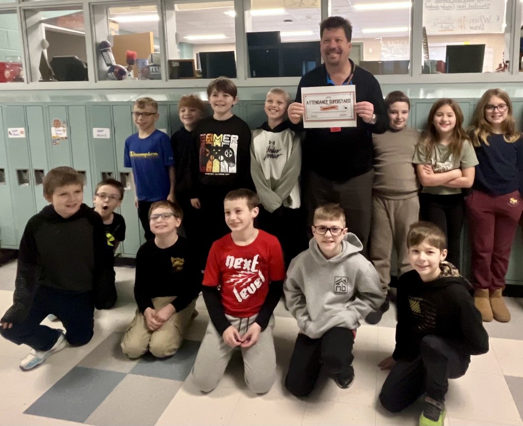 ATTENDANCE AWARD 4th grade