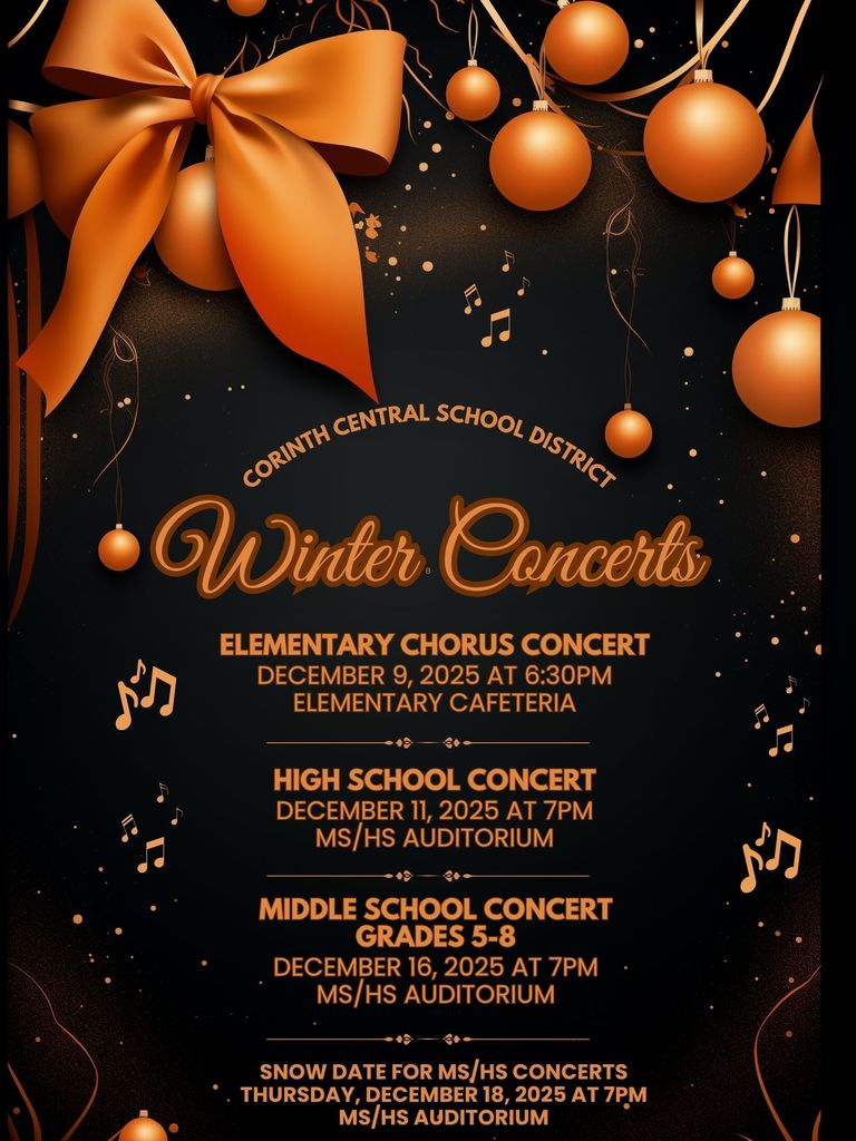 WINTER CONCERTS at CCSD