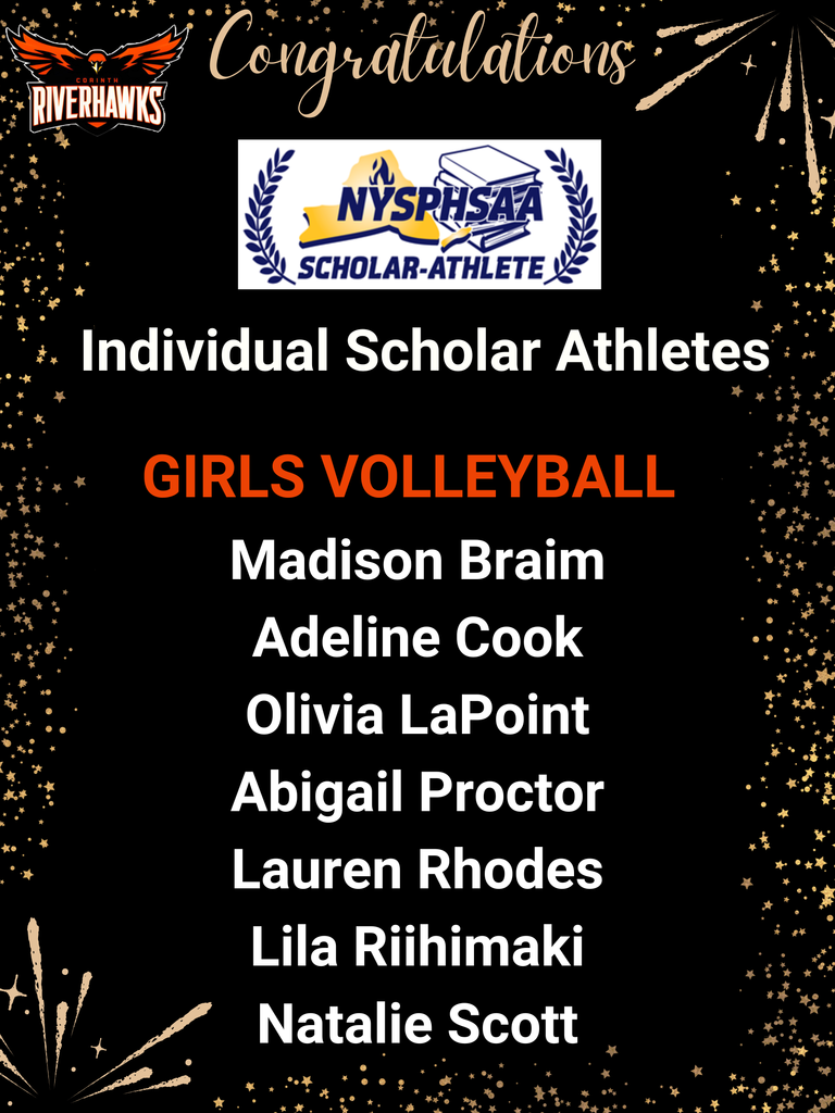 Individual Scholar Athletes on Volleyball