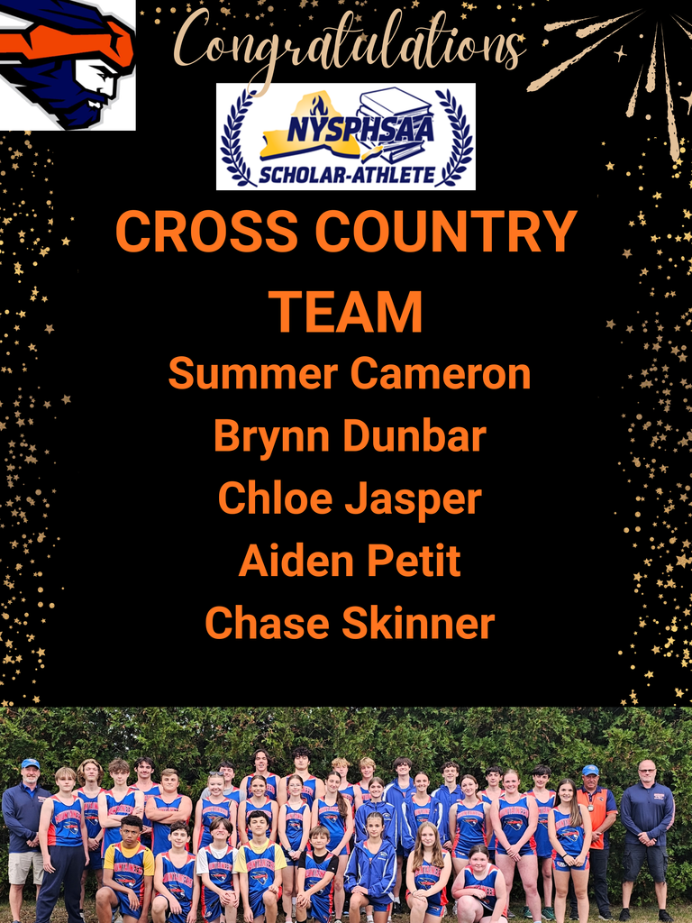 SCHOLAR ATHLETE CORINTH CROSS COUNTRY