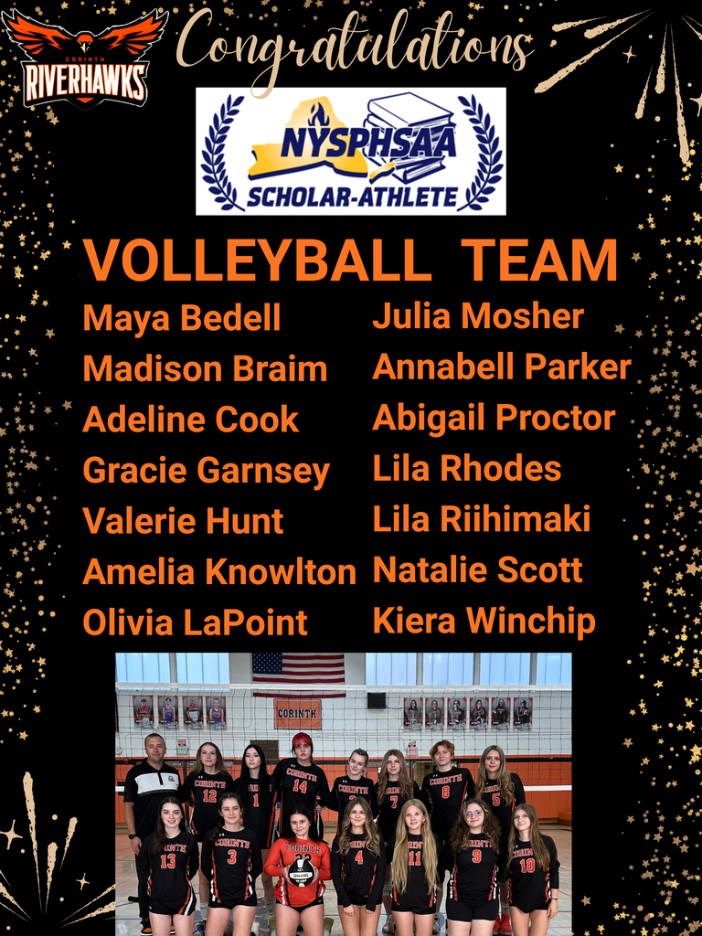SCHOLAR ATHLETE VOLLEYBALL TEAM