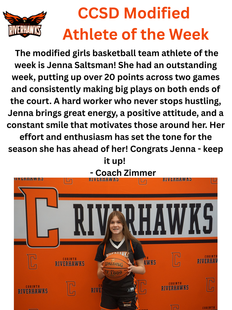 Modified Athlete of the Week - Jenna S