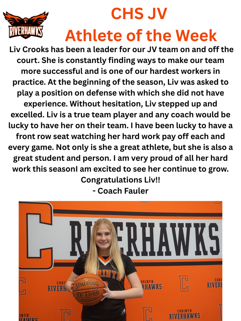 Livia Crooks - Athlete of the Week