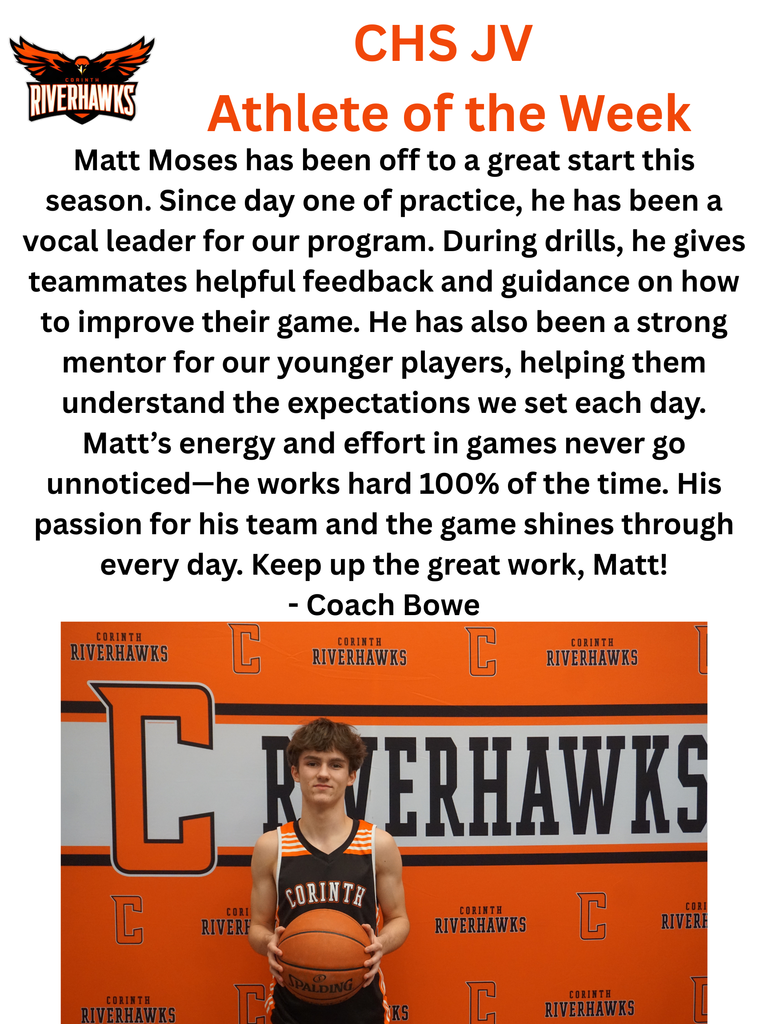Matt Moses - Athlete of the Week