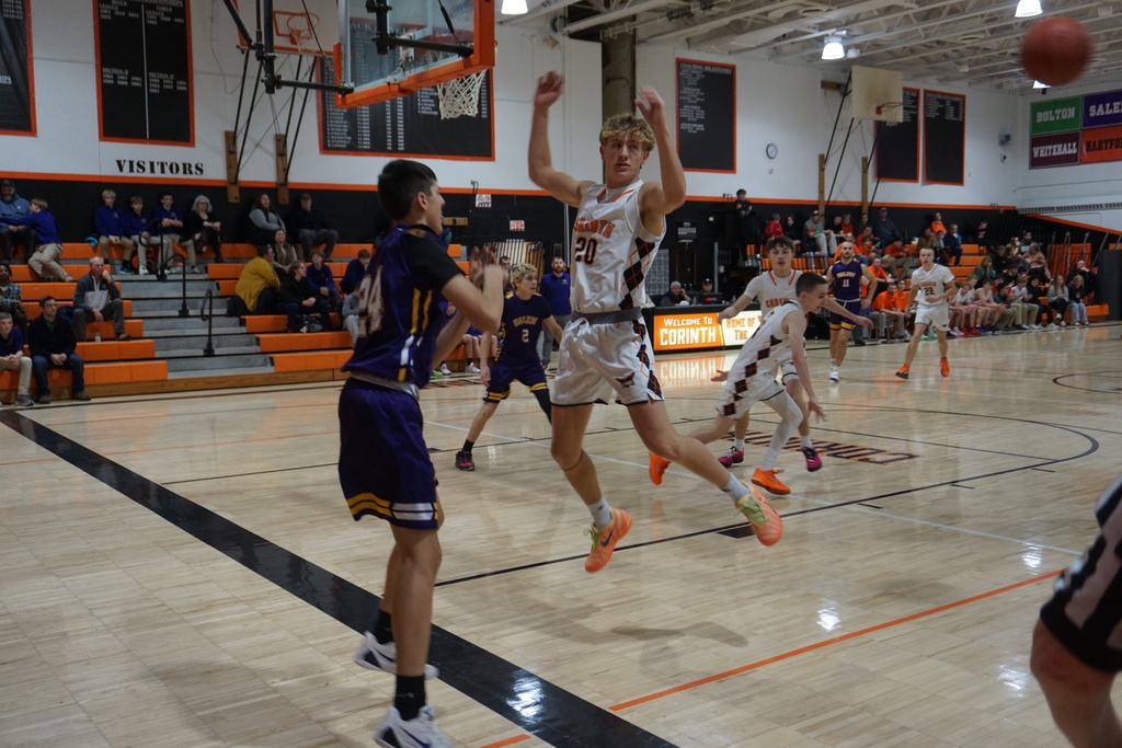 Boys Varsity BB win on 12/19