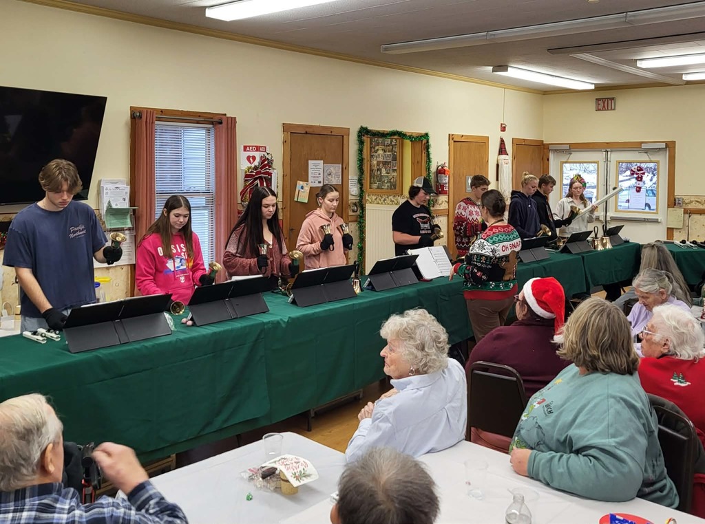 CHS Handbell Ensemble visits the Senior Center 3