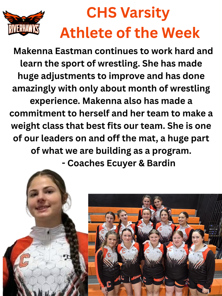 Varsity Athlete of the Week Makenna Eastman