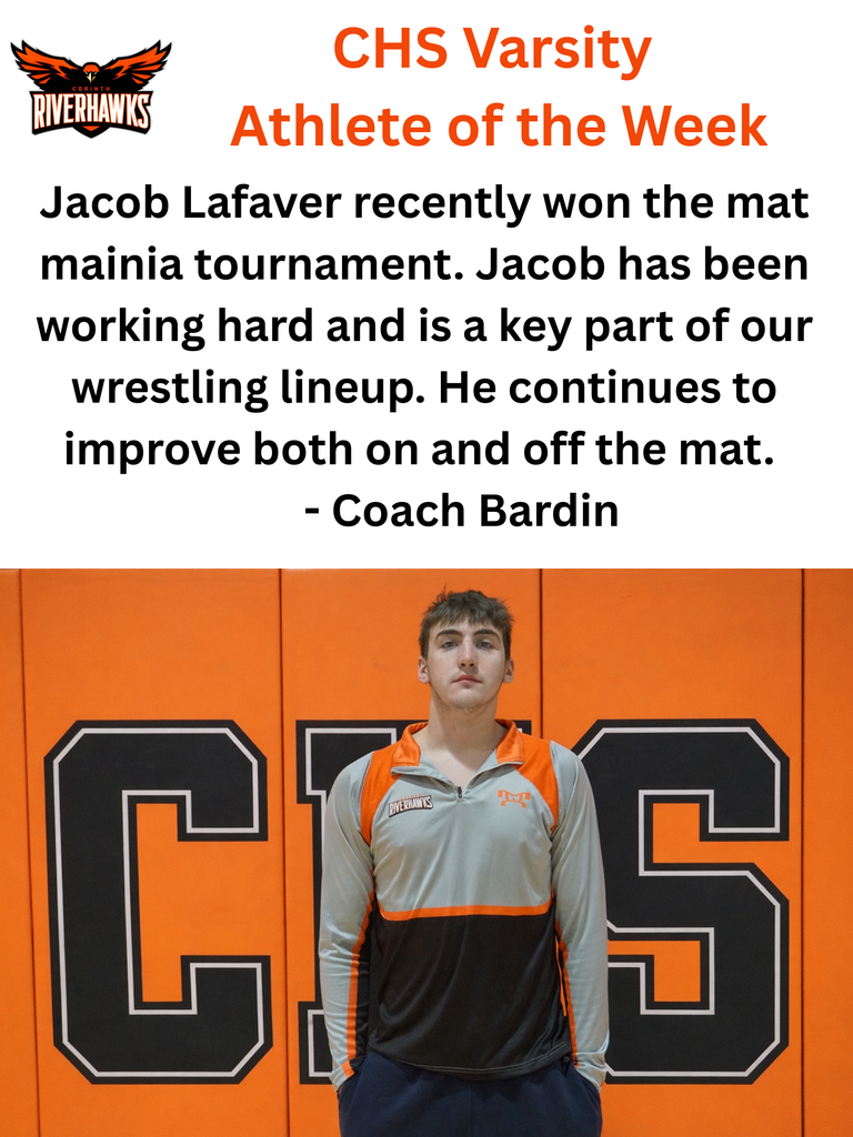 Varsity Athlete of the Week Jacob LaFaver