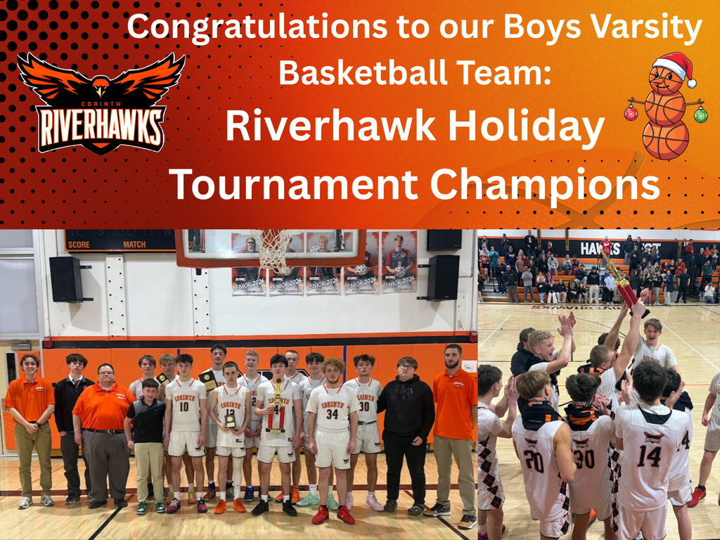 Boys Varsity BB Holiday Tourney Champs