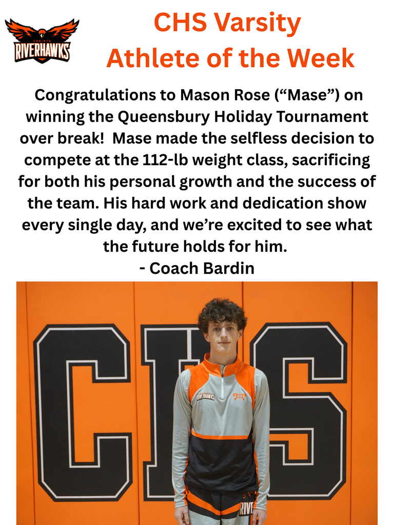 Mason Rose Athlete of the Week