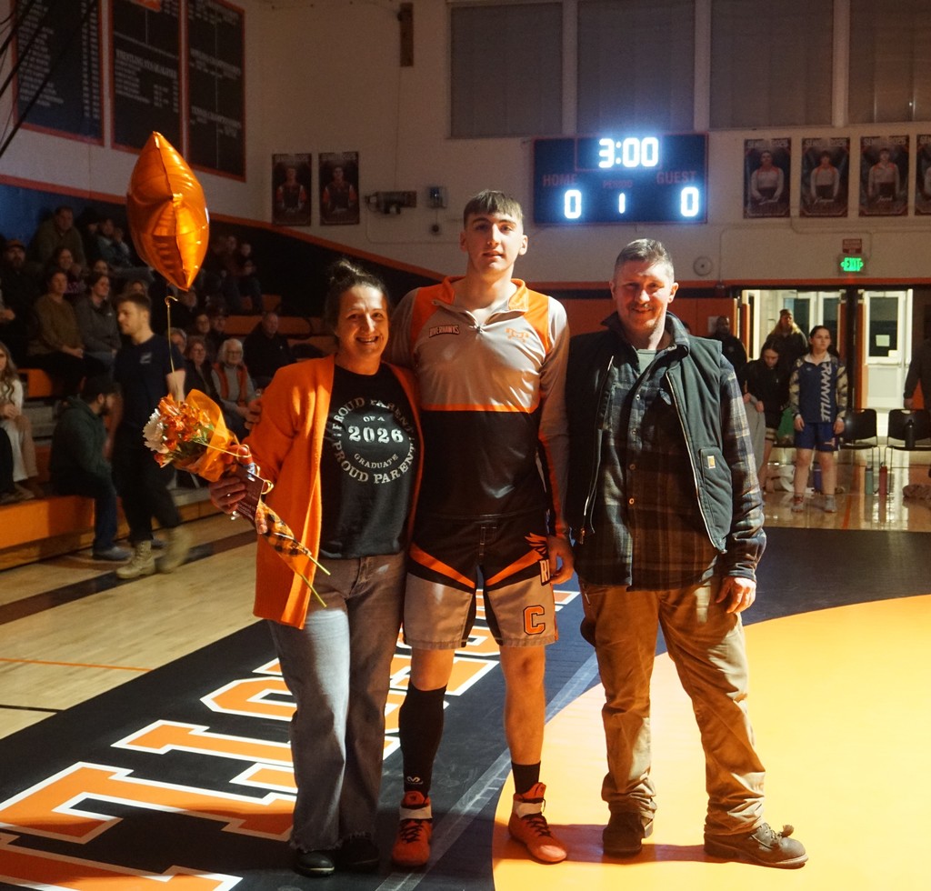 Senior Wrestler Jacob LaFaver