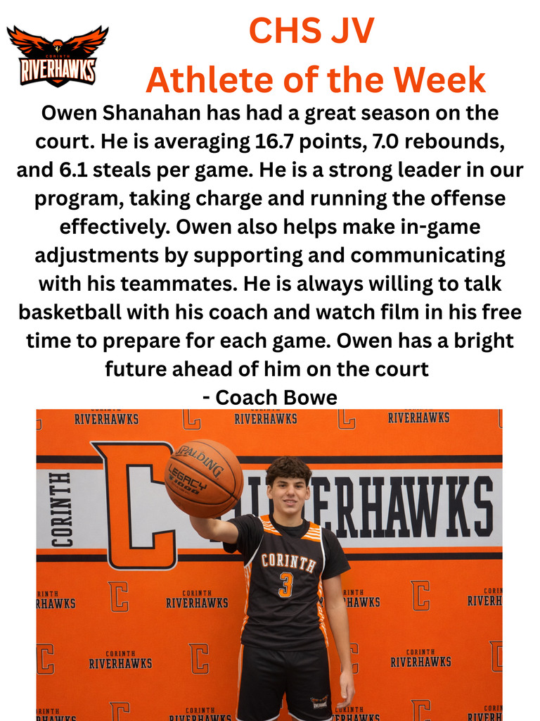 Owen Shanahan JV Athlete of the Week