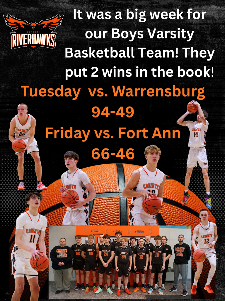 Boys Varsity Basketball 2 wins this week