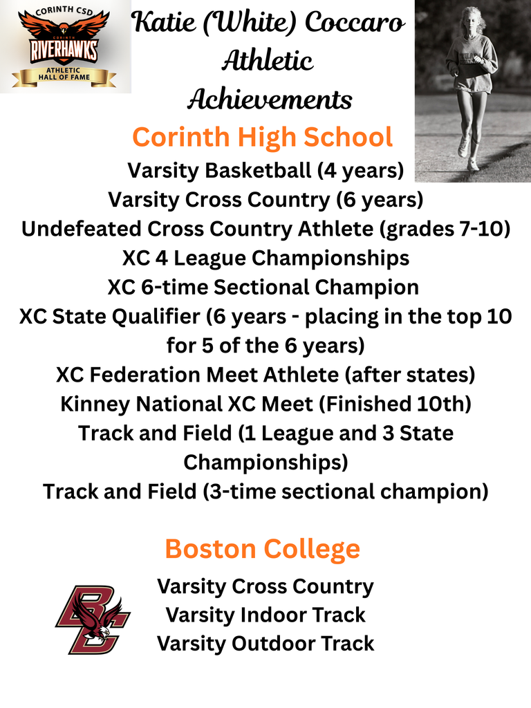 Katie's Athletic Achievements