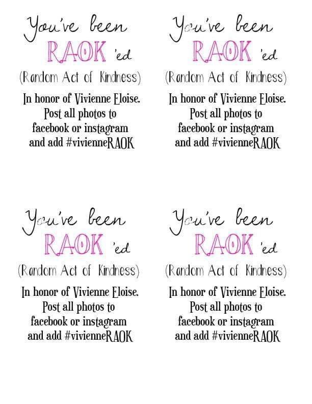 Random Act of Kindness Day January 16th