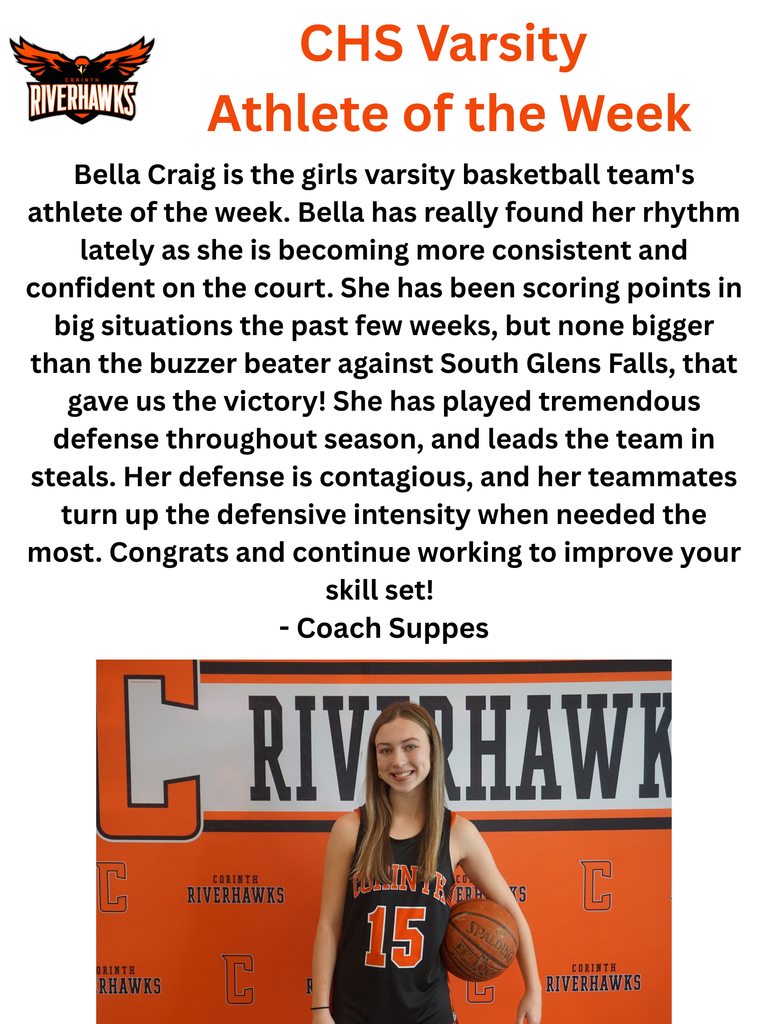 Isabella Craig Athlete of the Week