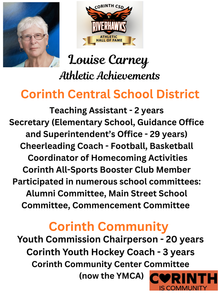 Louise Carney Athletic Achievements 
