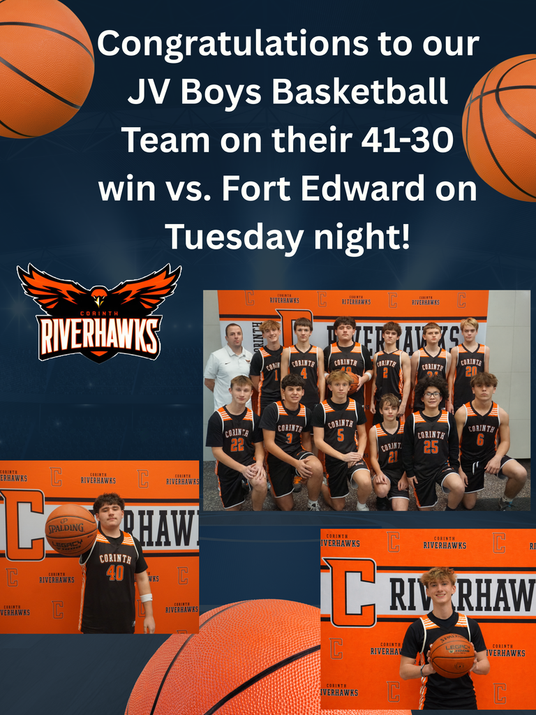 JV Boys Basketball win vs Fort Edward