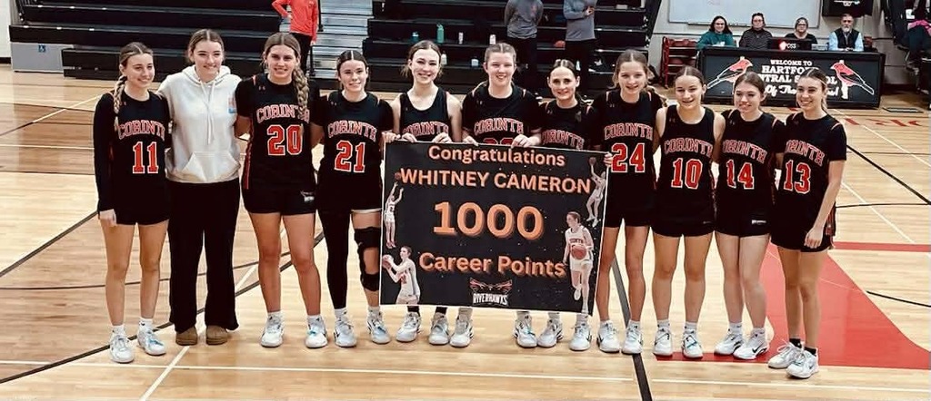 Whitney Cameron 1000 points