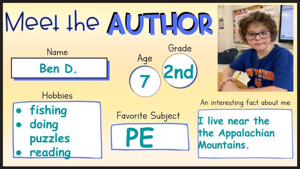 CES Meet the Author Ben D.