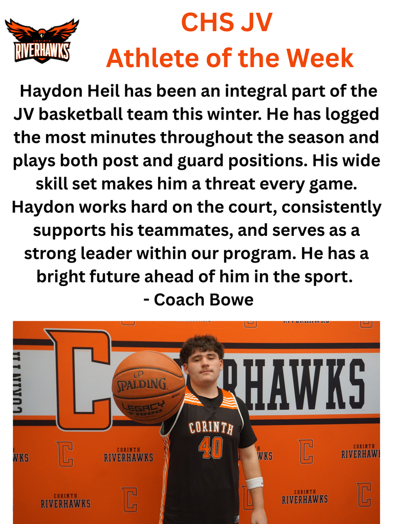 Haydon Heil - JV Boys Basketball Athlete of the Week