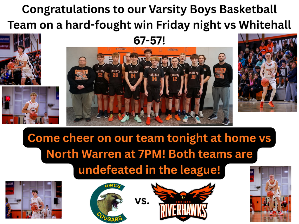 Varsity Boys BB defeats Whitehall to remain undefeated