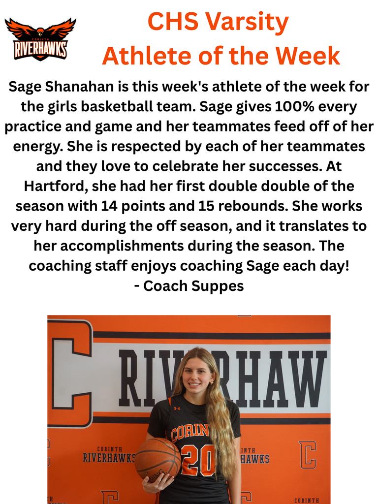 Sage Athlete of the Week