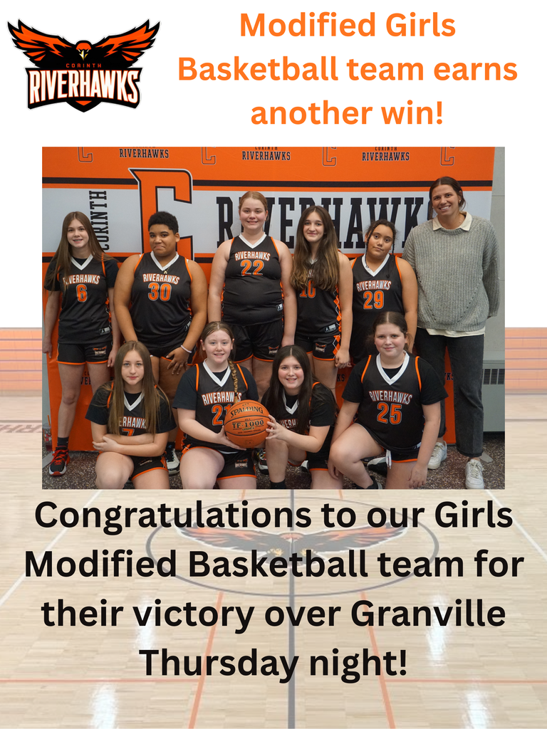 Modified Girls Basketball defeats Granville!