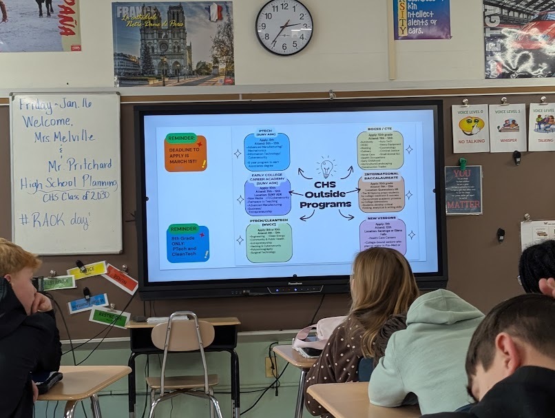 CHS Counseling team HS transition program