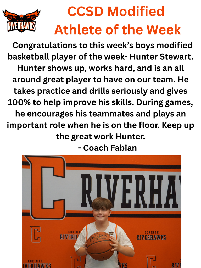 Hunter Stewart Athlete of the Week