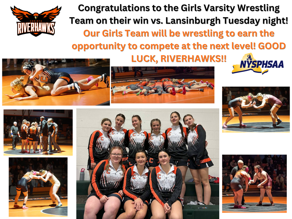 Girls Varsity Wrestling win