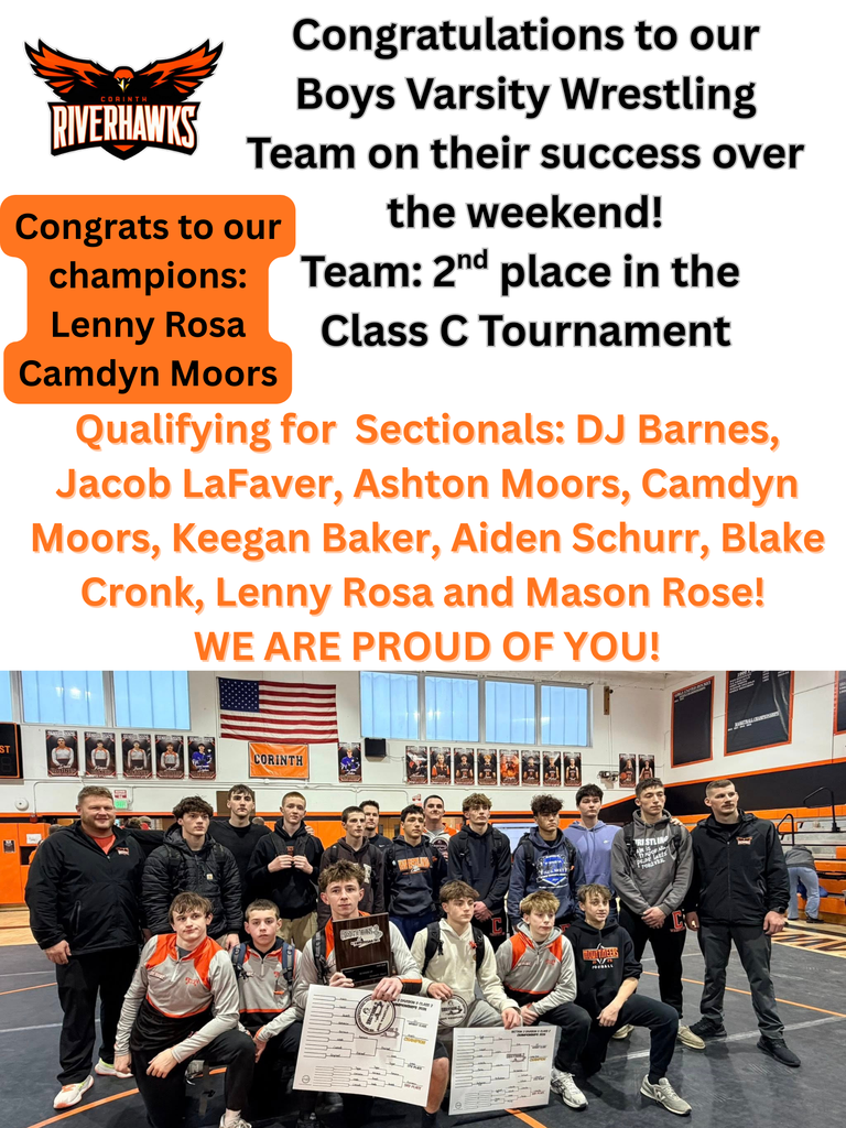 BOYS VARSITY WRESTLING Class C Tourney