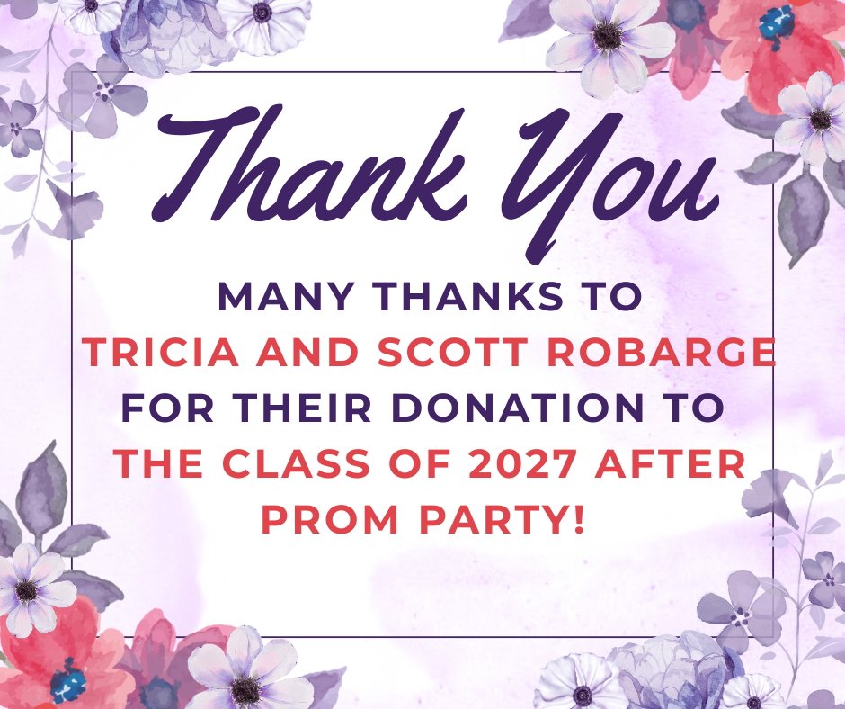 After Prom Party thank you 1