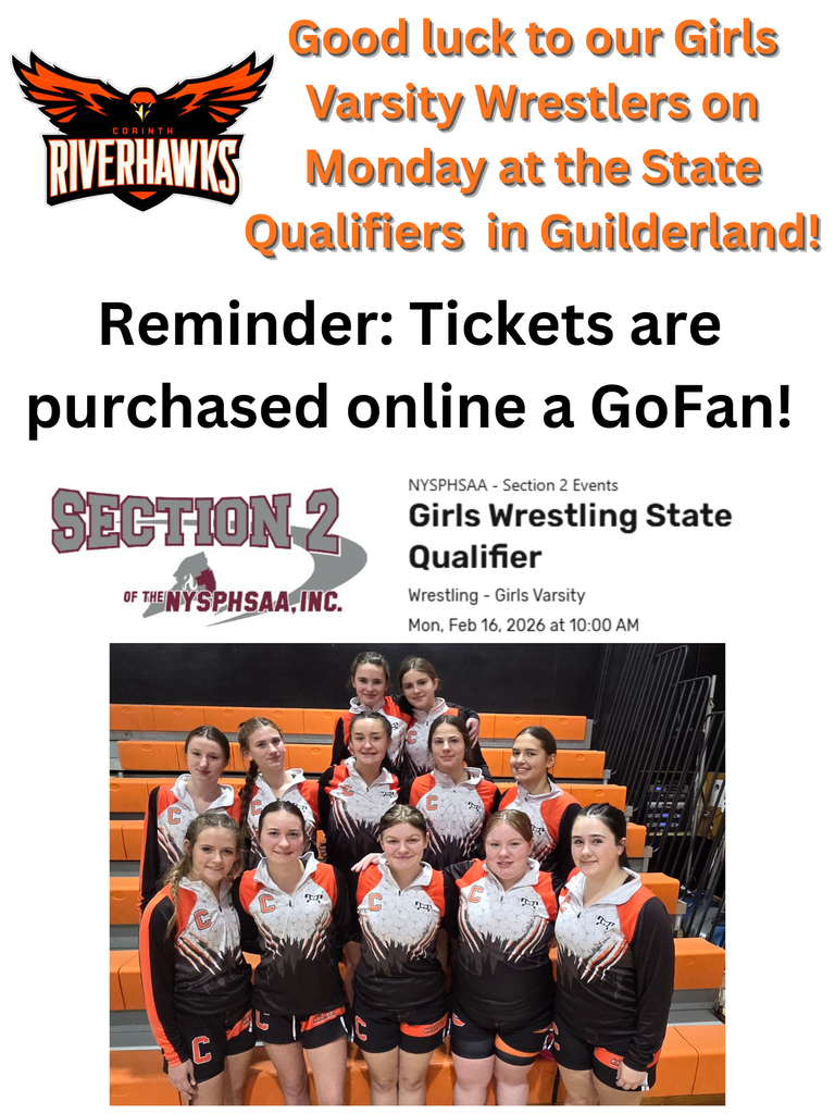 Ticket info for Girls Varsity Wrestling on Feb 16