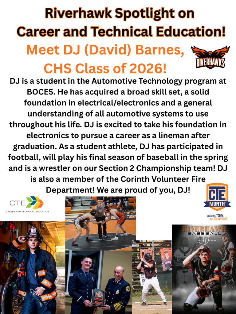 DJ Barnes CTE Student