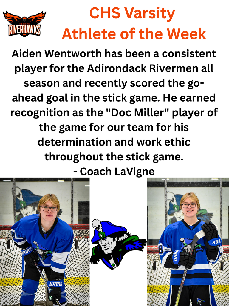 Athlete of the Week: Aiden Wentworth 