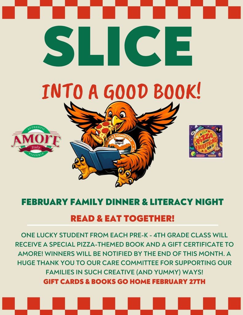 CARE Pizza and Read Family night