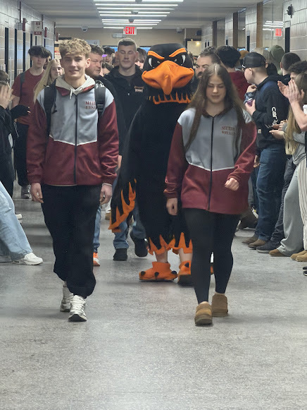 Student Spirit Parade for Wrestlers