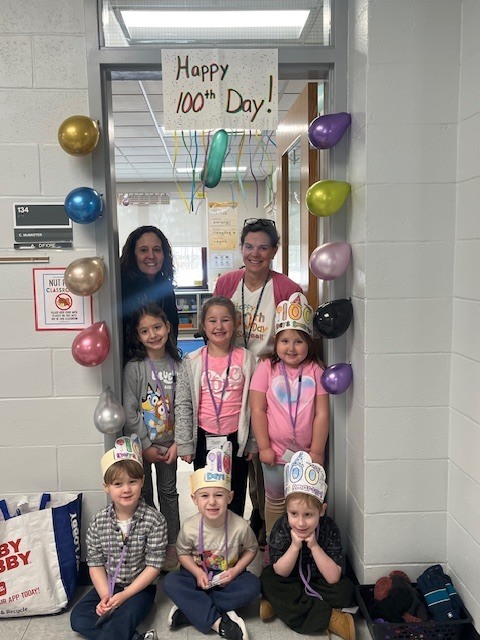 Kindergarten celebrates 100 days