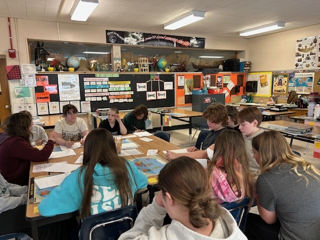 Grade 6 Socratic Seminar in SS