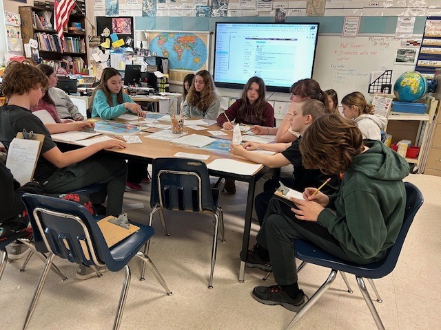 Socratic Seminar grade 6 March