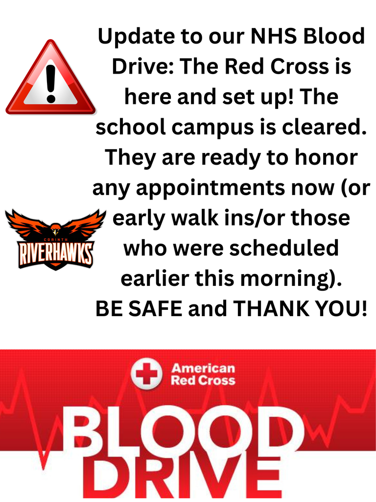 Blood Drive Update