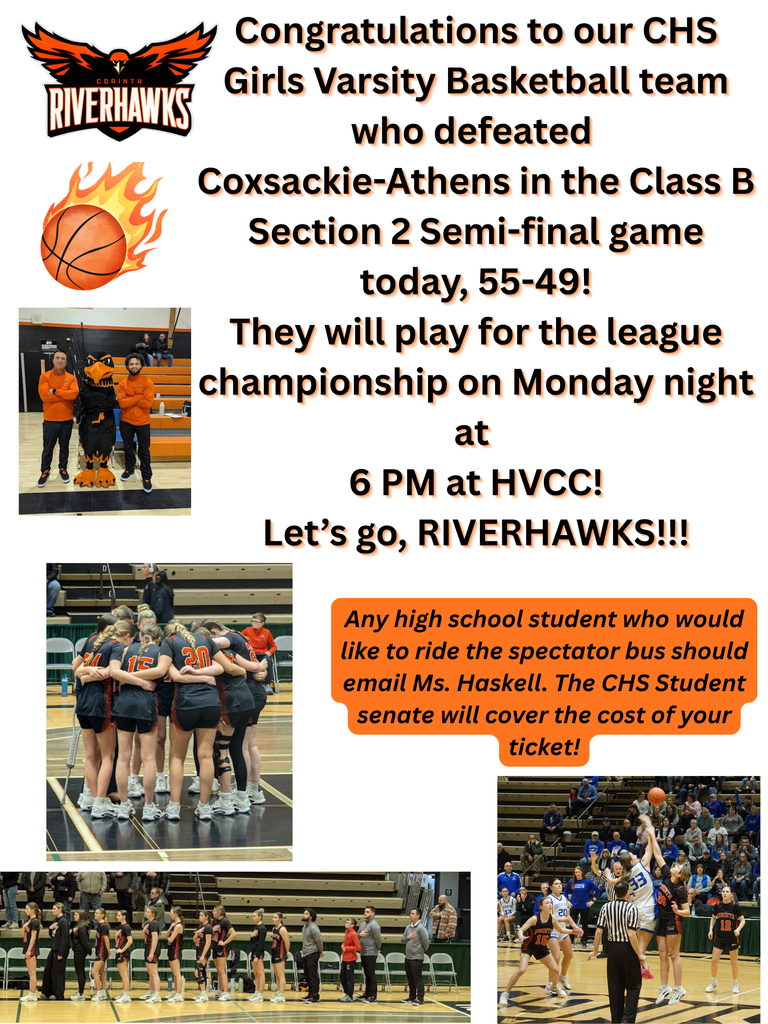 Girls Varsity BB Semi-Final Win