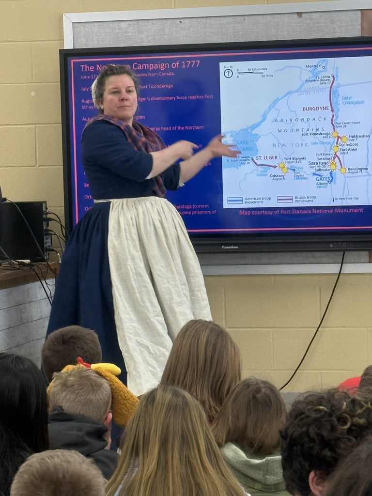 Anne Clothier Historian for Saratoga 