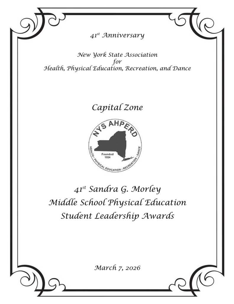Award program
