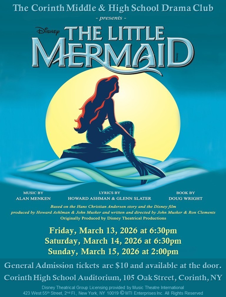 Disney's The Little Mermaid by the CMS/CHS Drama Club
