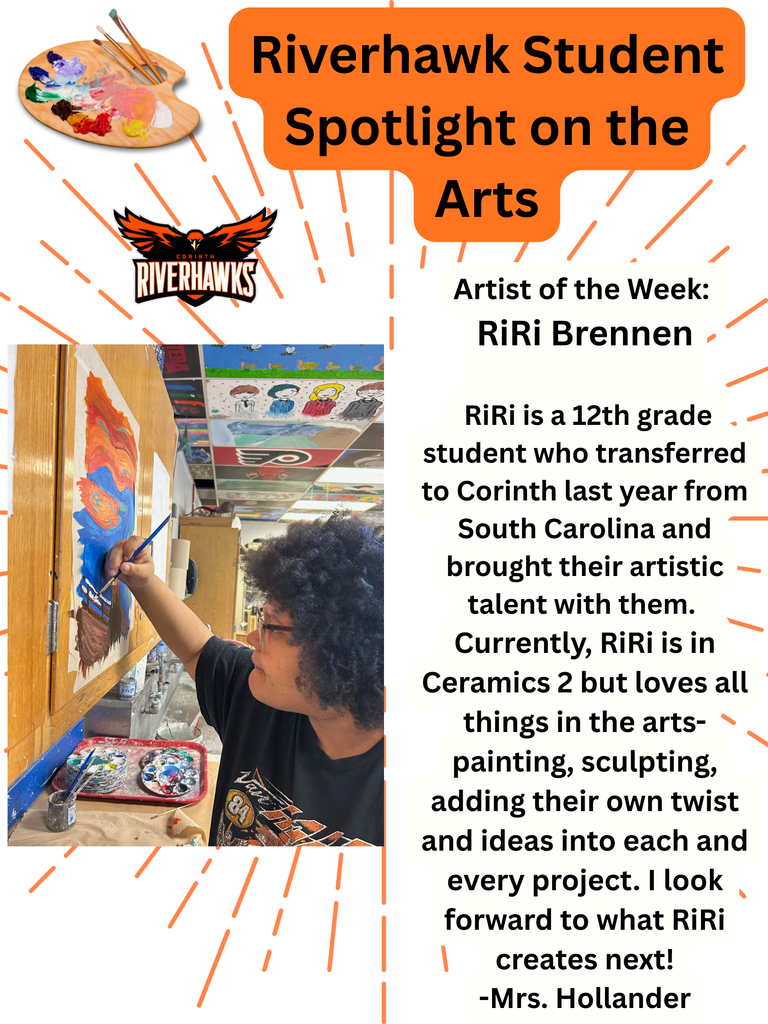 Riverhawk Spotlight on the Arts RiRi Brennen