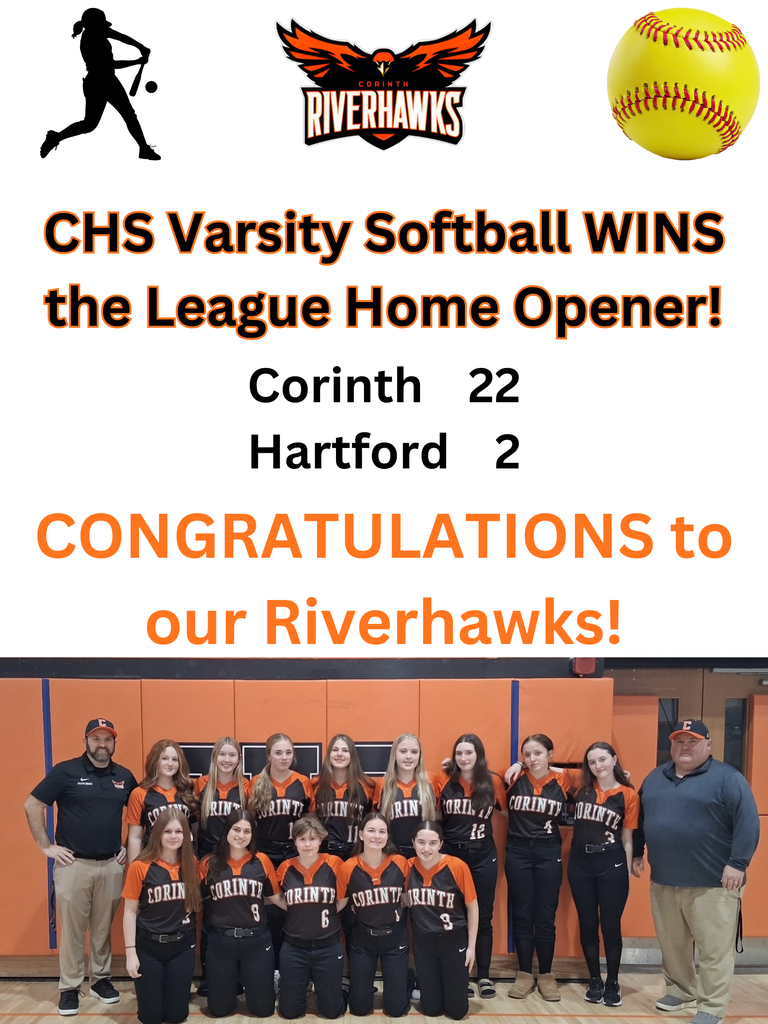 Varsity Softball Win