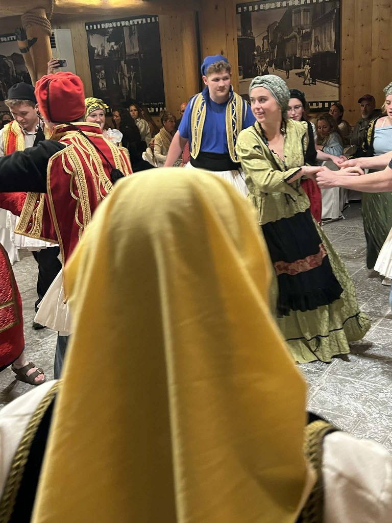 Greek dancing
