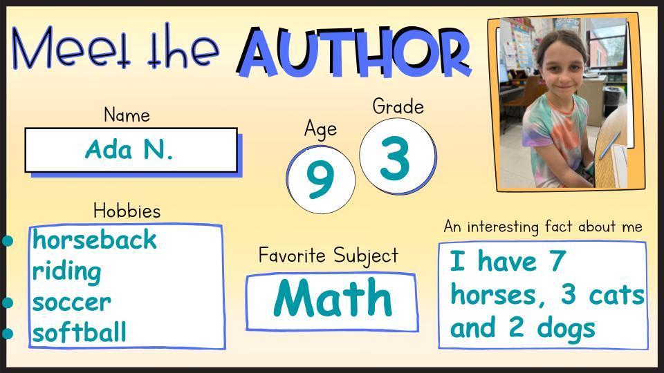 Author of the Week 1